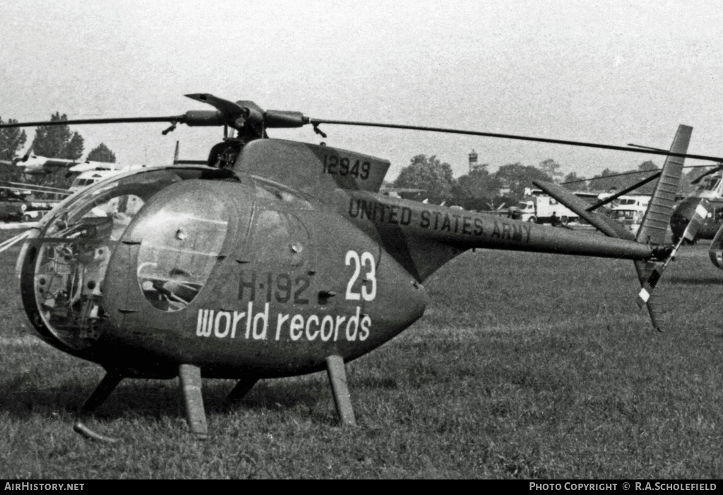 Aircraft Photo of 65-12949 / 12949 | Hughes OH-6A Cayuse (369A) | USA - Army | AirHistory.net #26810