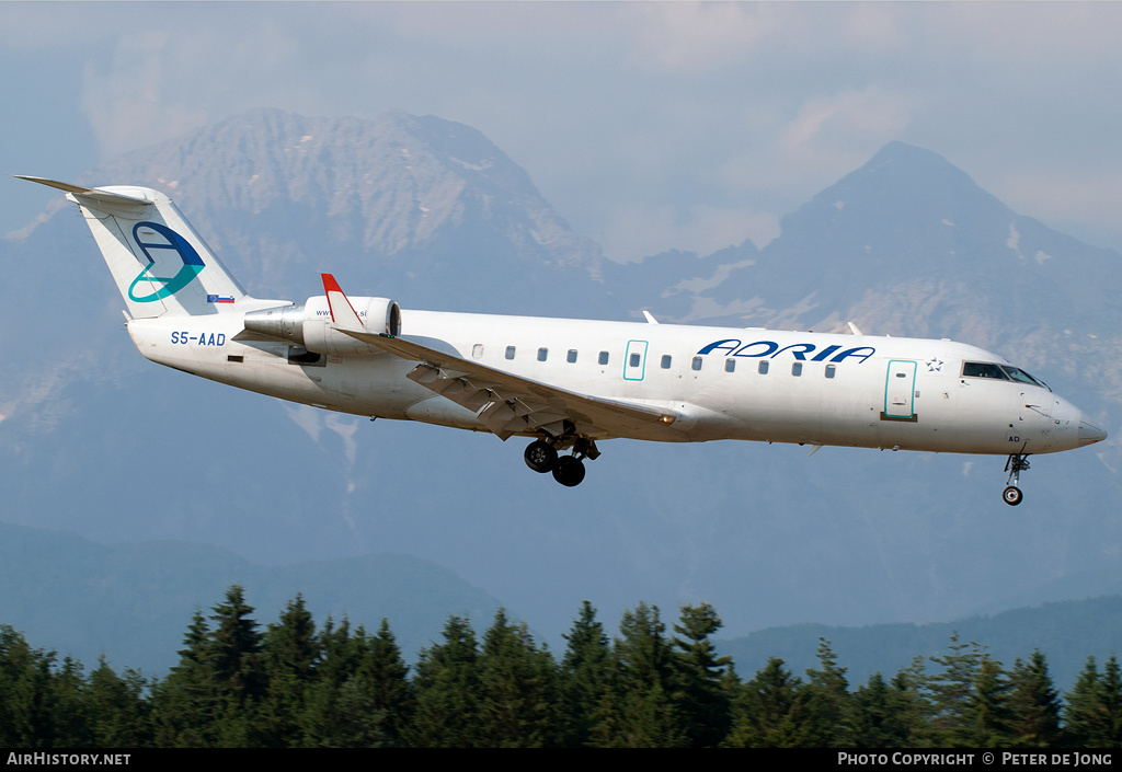 Aircraft Photo of S5-AAD | Bombardier CRJ-200LR (CL-600-2B19) | Adria Airways | AirHistory.net #26836
