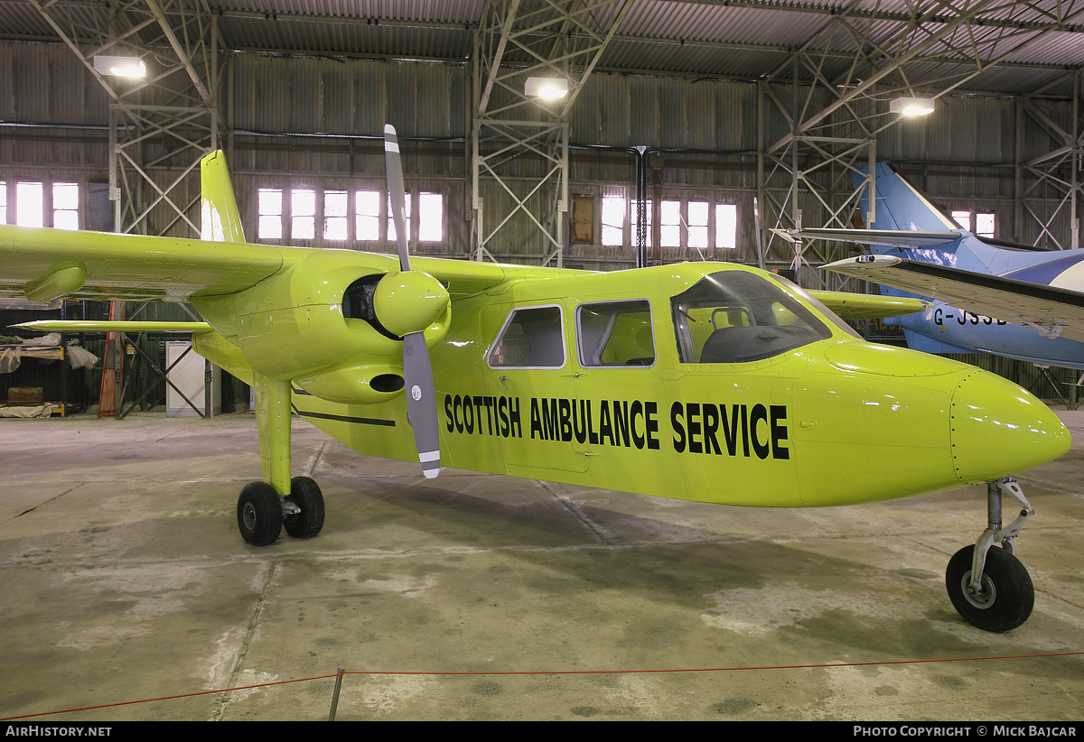 Aircraft Photo of G-BELF | Britten-Norman BN-2A-26 Islander | Scottish Ambulance Service | AirHistory.net #26839