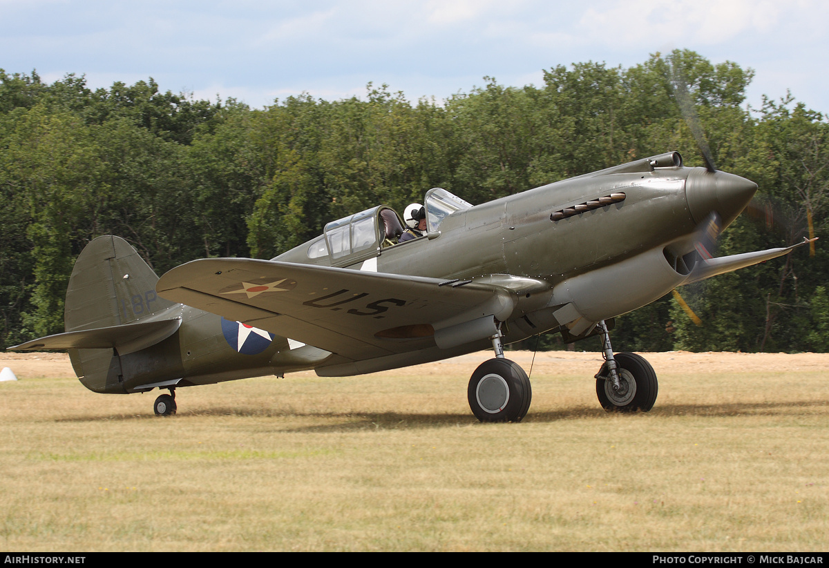 Aircraft Photo of G-CDWH | Curtiss P-40B Warhawk | USA - Army | AirHistory.net #26842