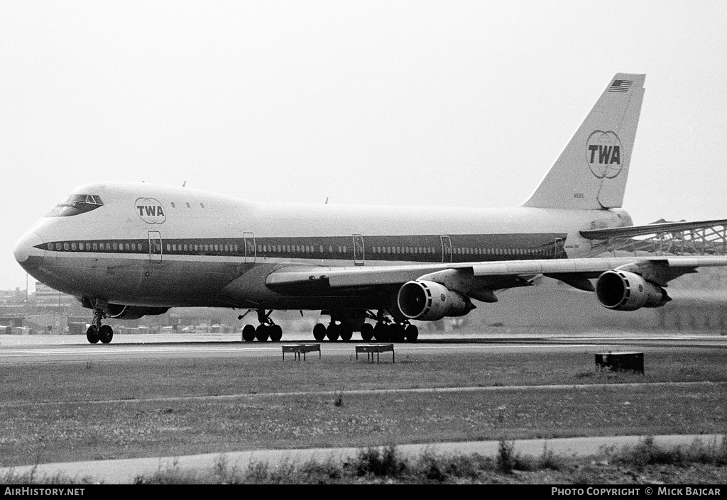 Aircraft Photo of N53110 | Boeing 747-131 | Trans World Airlines - TWA | AirHistory.net #26849
