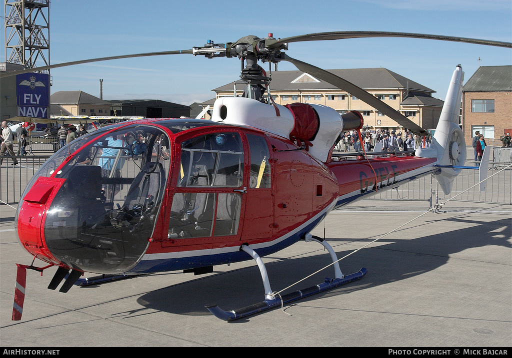 Aircraft Photo of G-ZELE | Aerospatiale SA-341C Gazelle HT2 | AirHistory.net #26851