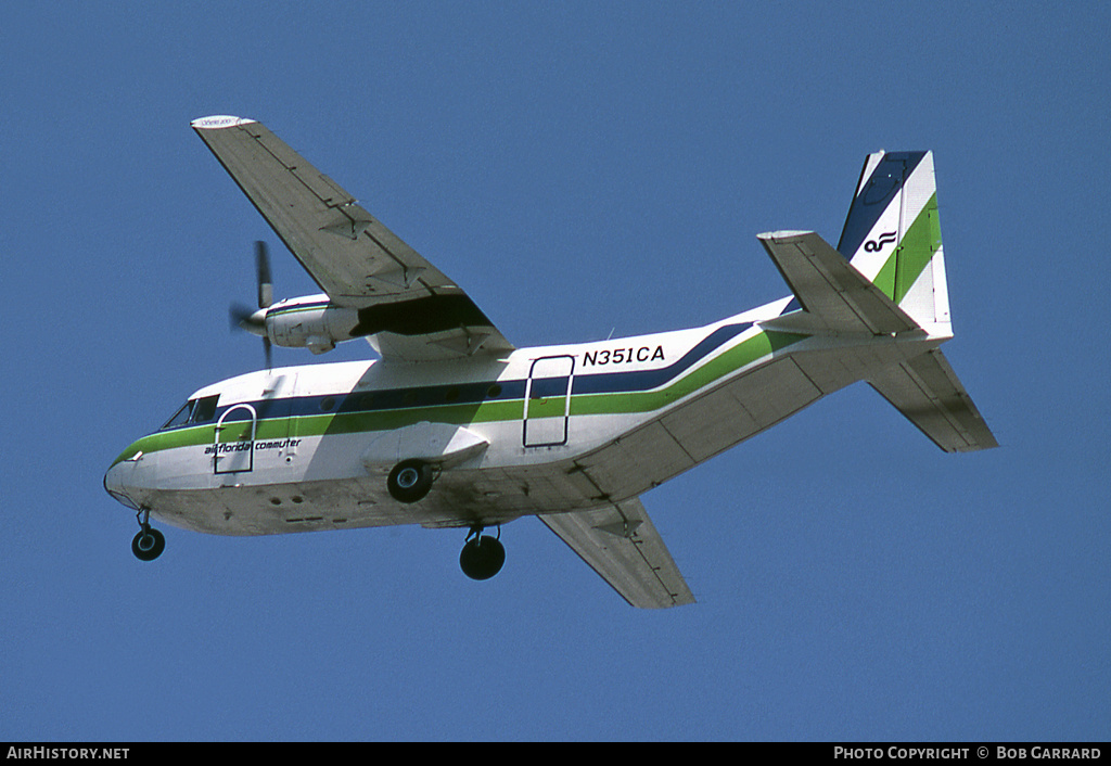 Aircraft Photo of N351CA | CASA C-212-200 Aviocar | Air Florida Commuter | AirHistory.net #26861