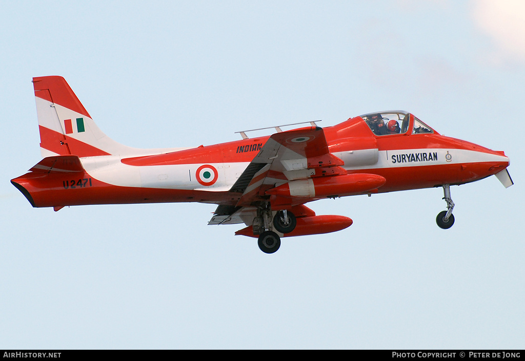 Aircraft Photo of U2471 | Hindustan HJT-16 Kiran II | India - Air Force | AirHistory.net #26876