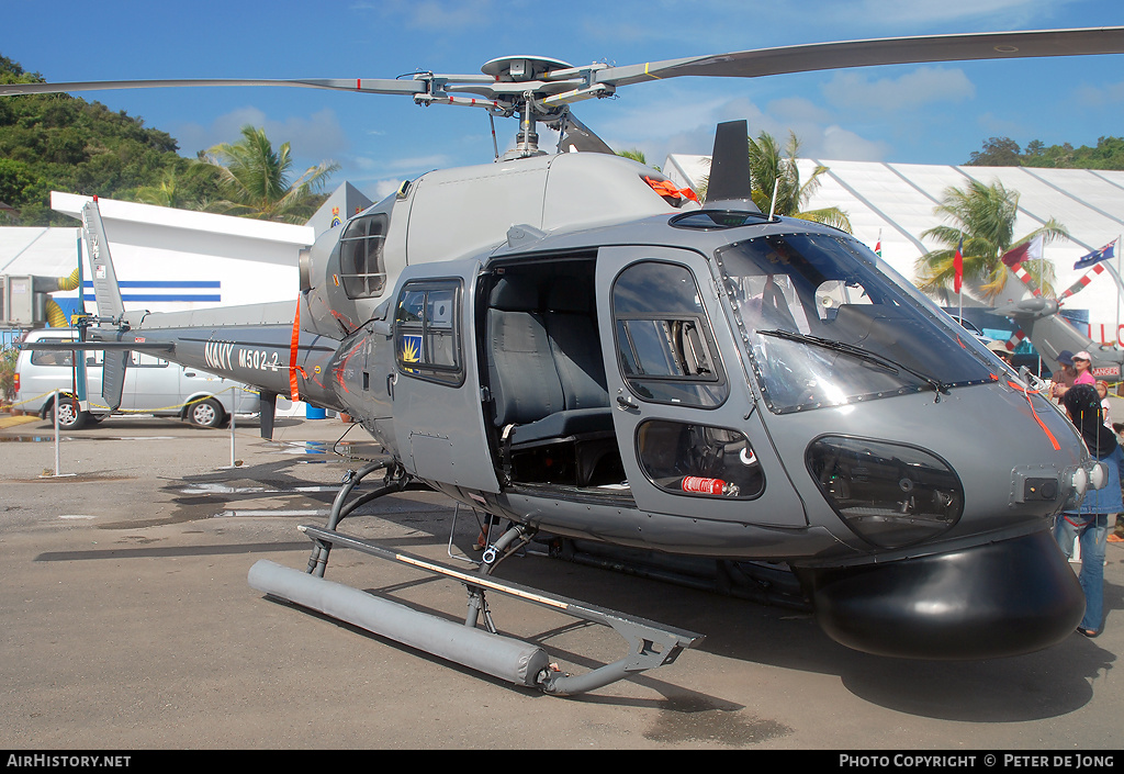 Aircraft Photo of M502-2 | Eurocopter AS-555SN Fennec | Malaysia - Navy | AirHistory.net #26877