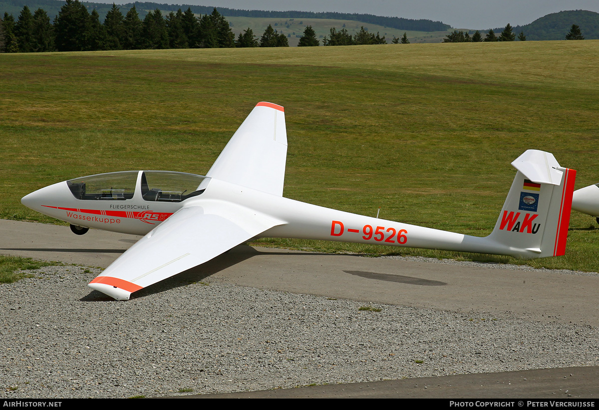 Aircraft Photo of D-9526 | Schleicher ASK-21 | Fliegerschule Wasserkuppe | AirHistory.net #26880