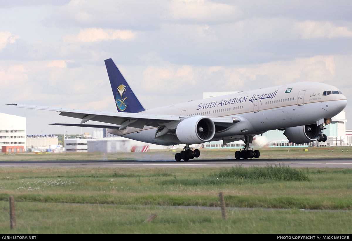 Aircraft Photo of HZ-AKB | Boeing 777-268/ER | Saudi Arabian Airlines | AirHistory.net #26885