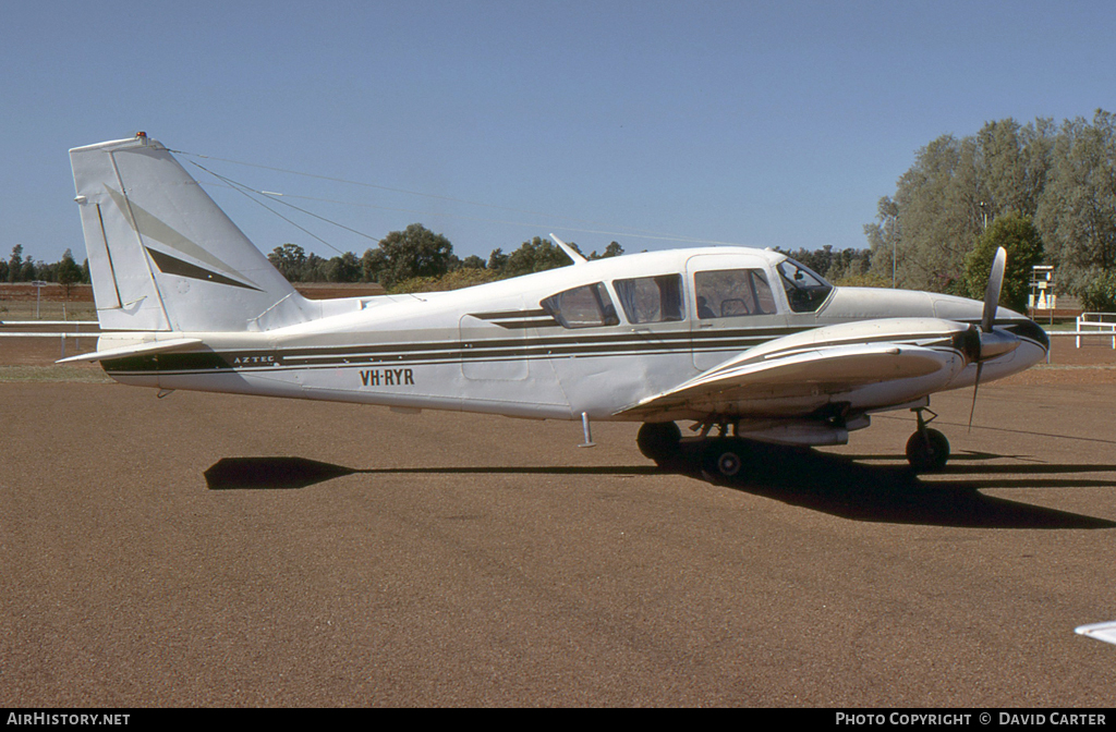 Aircraft Photo of VH-RYR | Piper PA-23-250 Aztec C | AirHistory.net #26931