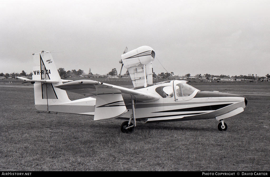 Aircraft Photo of VH-RZA | Lake LA-4-180 | AirHistory.net #26941