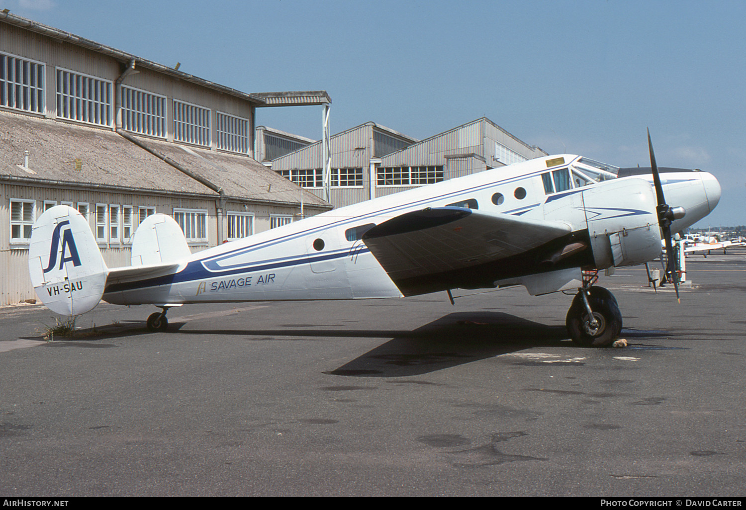 Aircraft Photo of VH-SAU | Beech D18S | Savage Air | AirHistory.net #26947