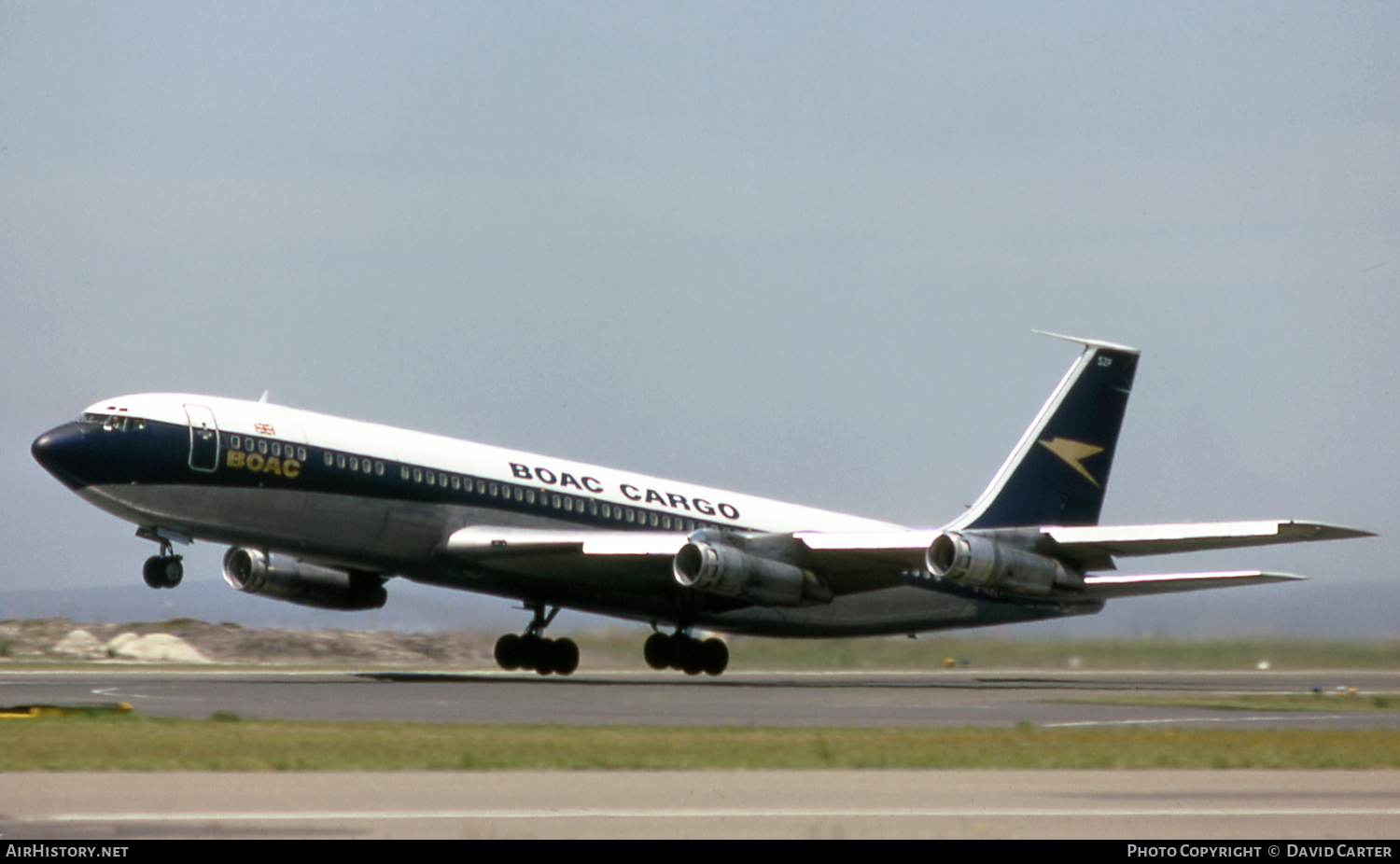 Aircraft Photo of G-ASZF | Boeing 707-336C | BOAC Cargo | AirHistory.net #26960