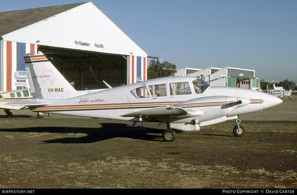 Aircraft Photo of VH-WAC | Piper PA-23-250 Aztec E | Jedda Aviation | AirHistory.net #26961