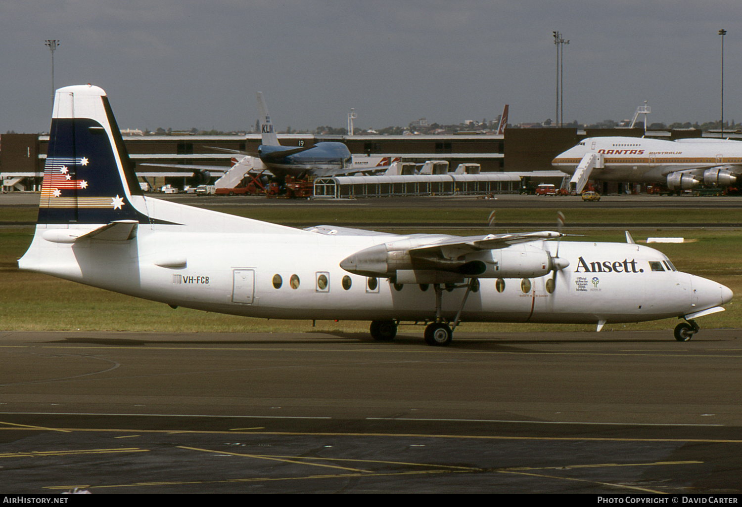 Aircraft Photo of VH-FCB | Fokker F27-500F Friendship | Ansett | AirHistory.net #26963