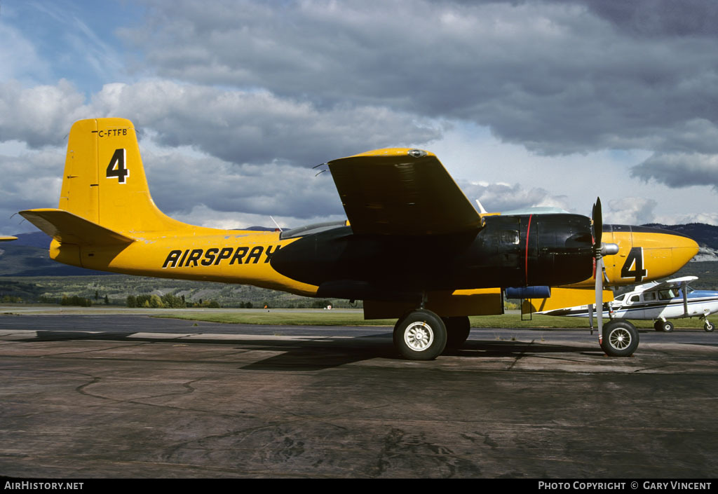 Aircraft Photo of C-FTFB | Douglas B-26/AT Invader | Air Spray | AirHistory.net #26969