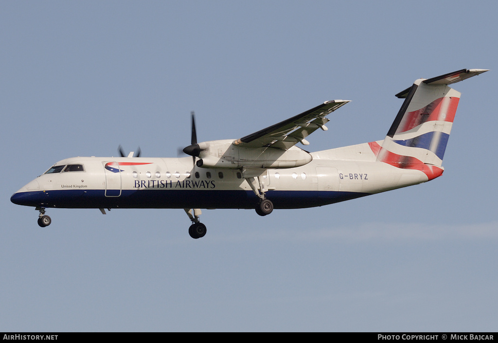 Aircraft Photo of G-BRYZ | Bombardier DHC-8-311Q Dash 8 | British Airways | AirHistory.net #26972