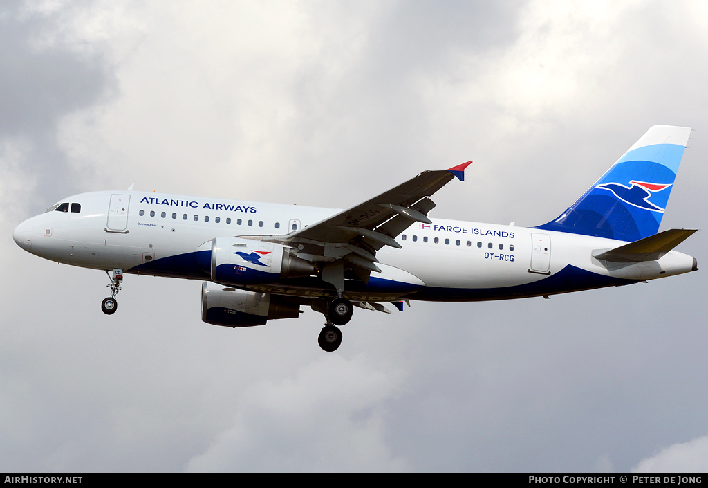 Aircraft Photo of OY-RCG | Airbus A319-115 | Atlantic Airways | AirHistory.net #26981