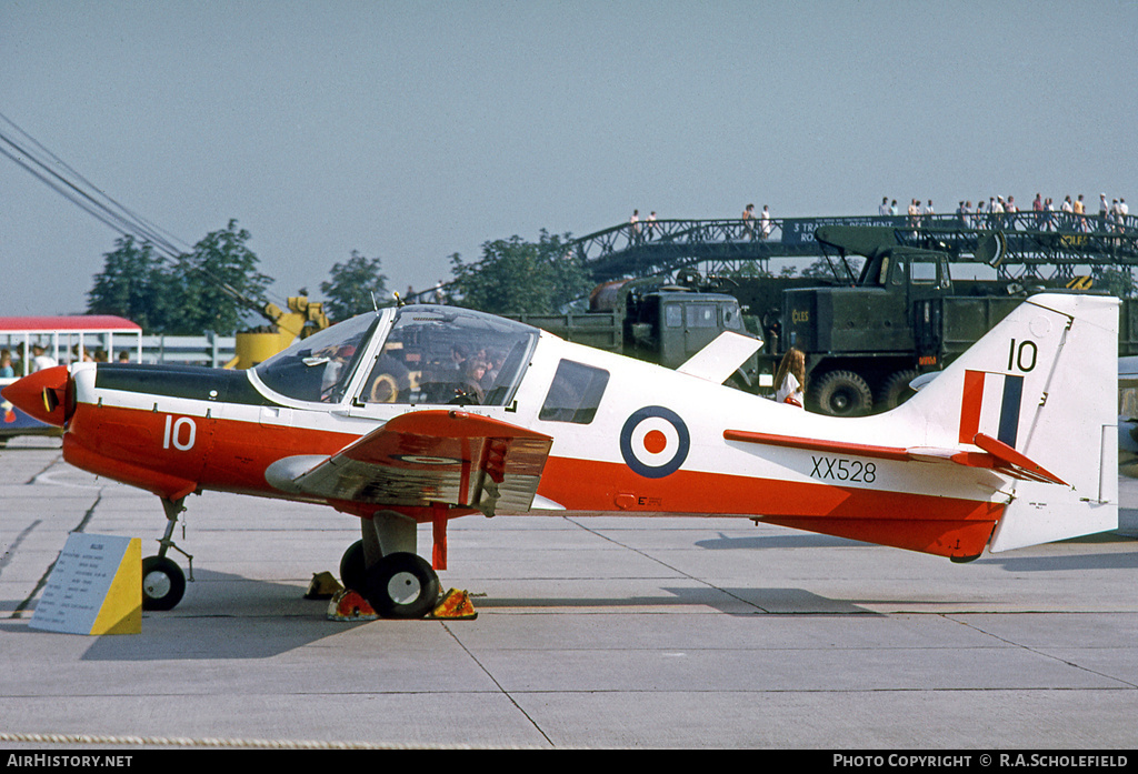 Aircraft Photo of XX528 | Scottish Aviation Bulldog T1 | UK - Air Force | AirHistory.net #26994