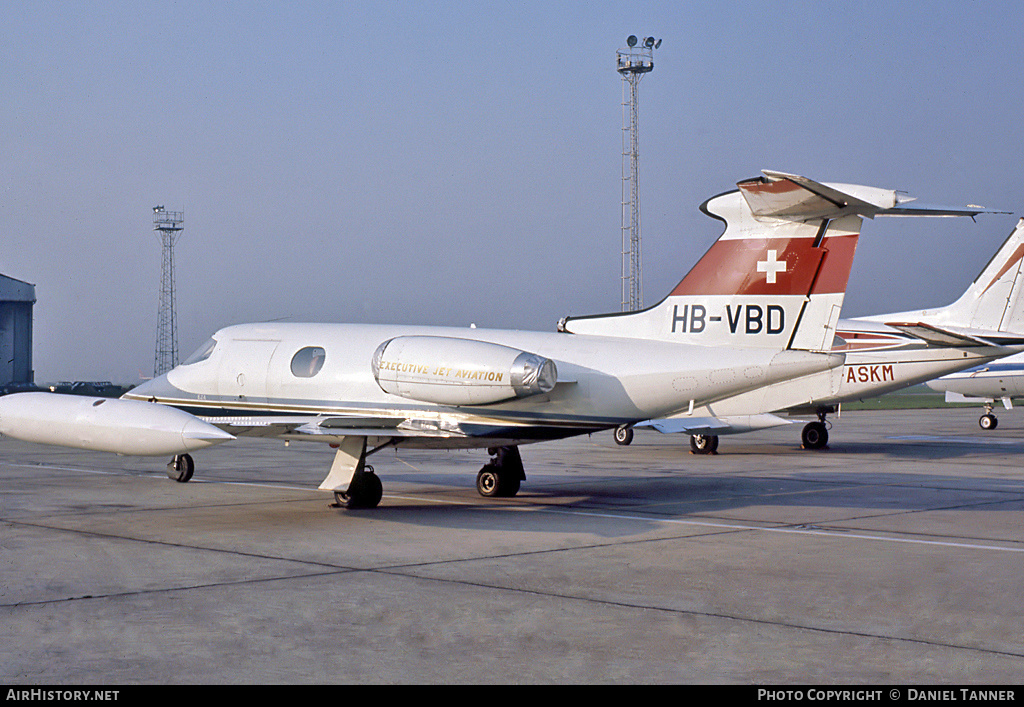 Aircraft Photo of HB-VBD | Lear Jet 23 | Executive Jet Aviation | AirHistory.net #27018