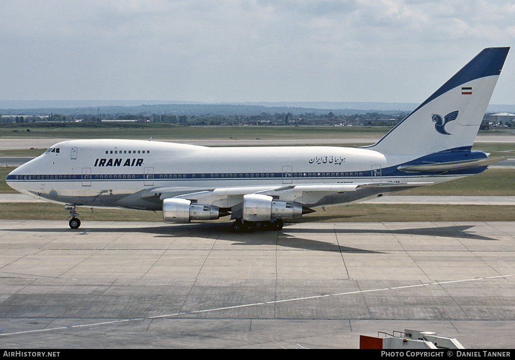 Aircraft Photo of EP-IAB | Boeing 747SP-86 | Iran Air | AirHistory.net #27039