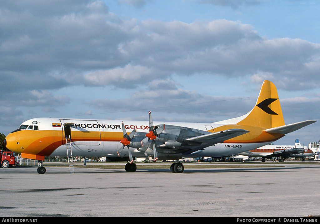 Aircraft Photo of HK-1845 | Lockheed L-188C(F) Electra | Aerocóndor | AirHistory.net #27041