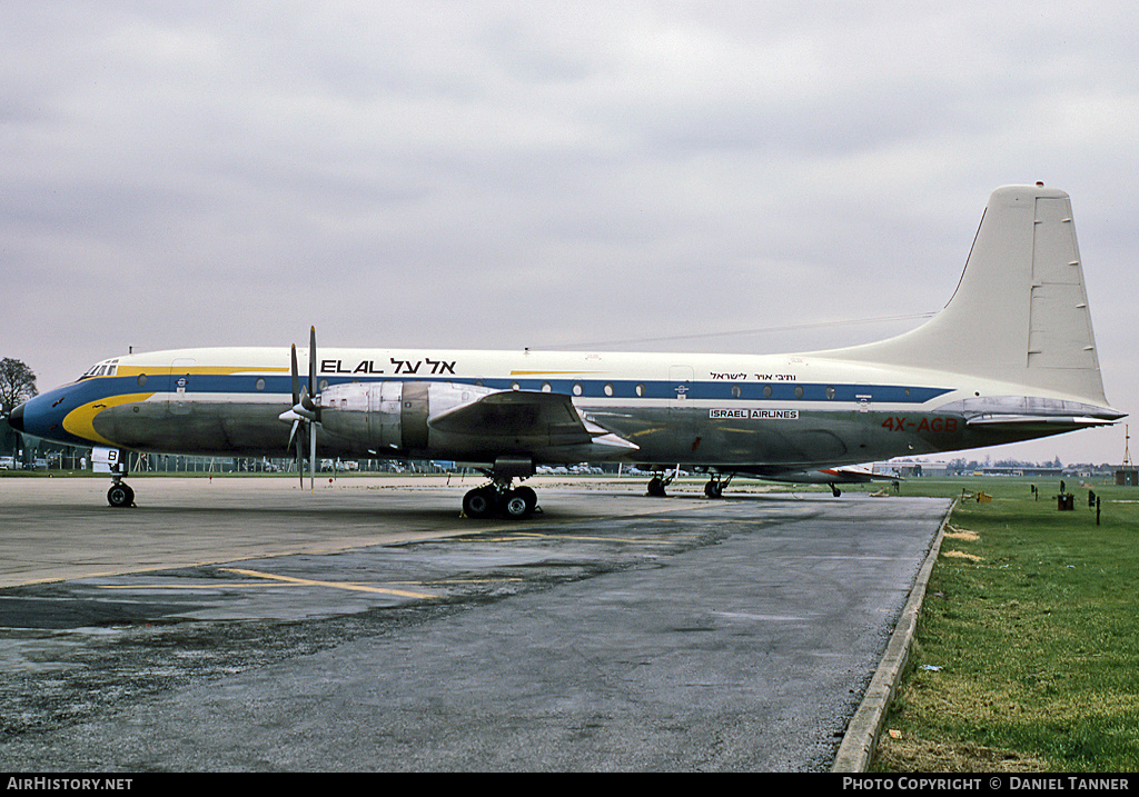 Aircraft Photo of 4X-AGB | Bristol 175 Britannia 313 | El Al Israel Airlines | AirHistory.net #27043