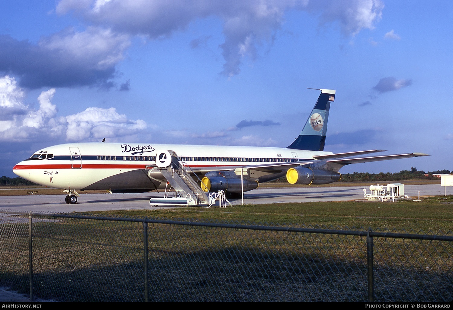 Aircraft Photo of N1R | Boeing 720-023 | Los Angeles Dodgers | AirHistory.net #27046