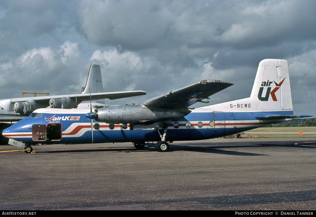 Aircraft Photo of G-BCWE | Handley Page HPR-7 Herald 206 | Air UK | AirHistory.net #27054