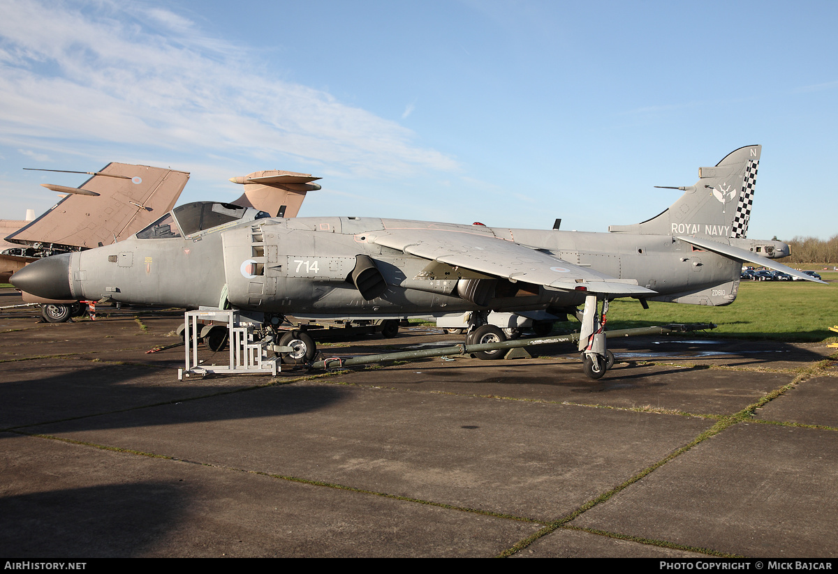 Aircraft Photo of ZD610 | British Aerospace Sea Harrier FA2 | UK - Navy | AirHistory.net #27070