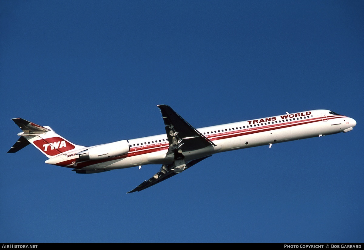 Aircraft Photo of N902TW | McDonnell Douglas MD-82 (DC-9-82) | Trans World Airlines - TWA | AirHistory.net #27079