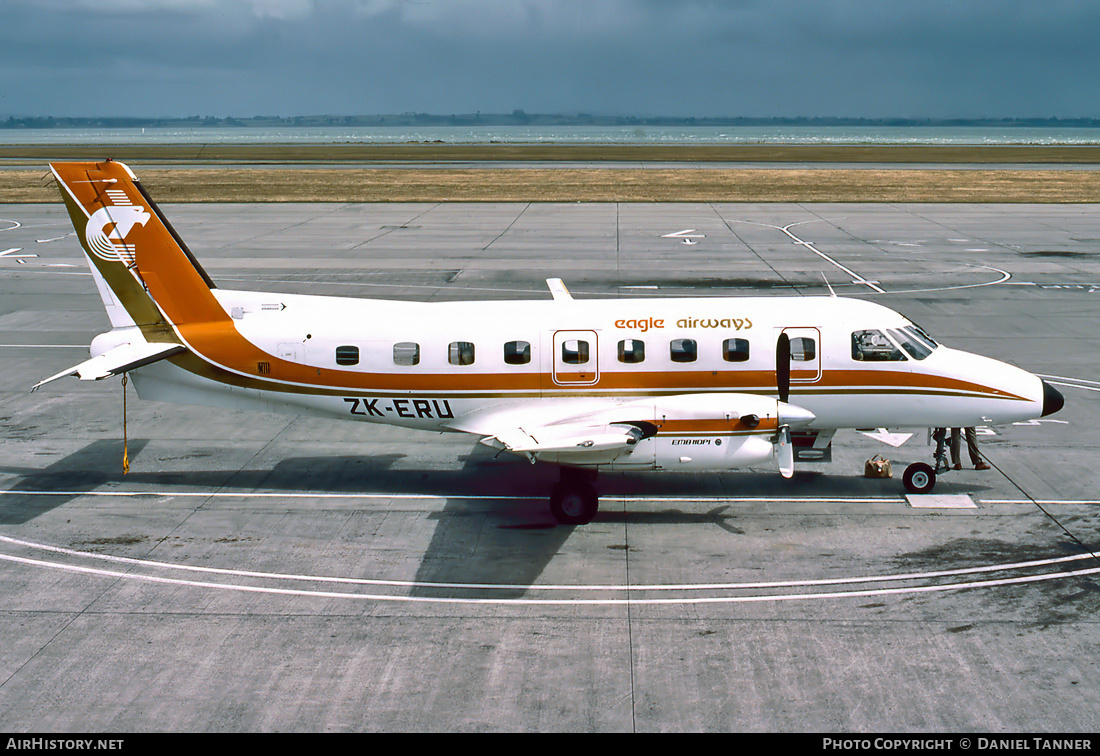 Aircraft Photo of ZK-ERU | Embraer EMB-110P1 Bandeirante | Eagle Airways | AirHistory.net #27081