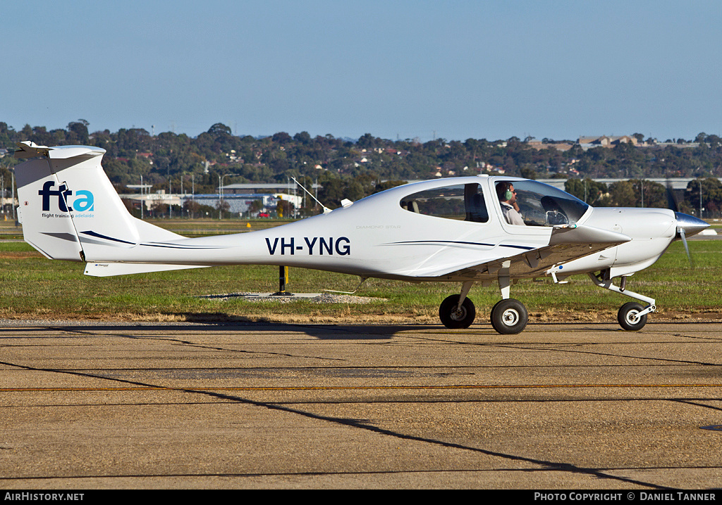 Aircraft Photo of VH-YNG | Diamond DA40 CS Diamond Star | Flight Training Adelaide - FTA | AirHistory.net #27083