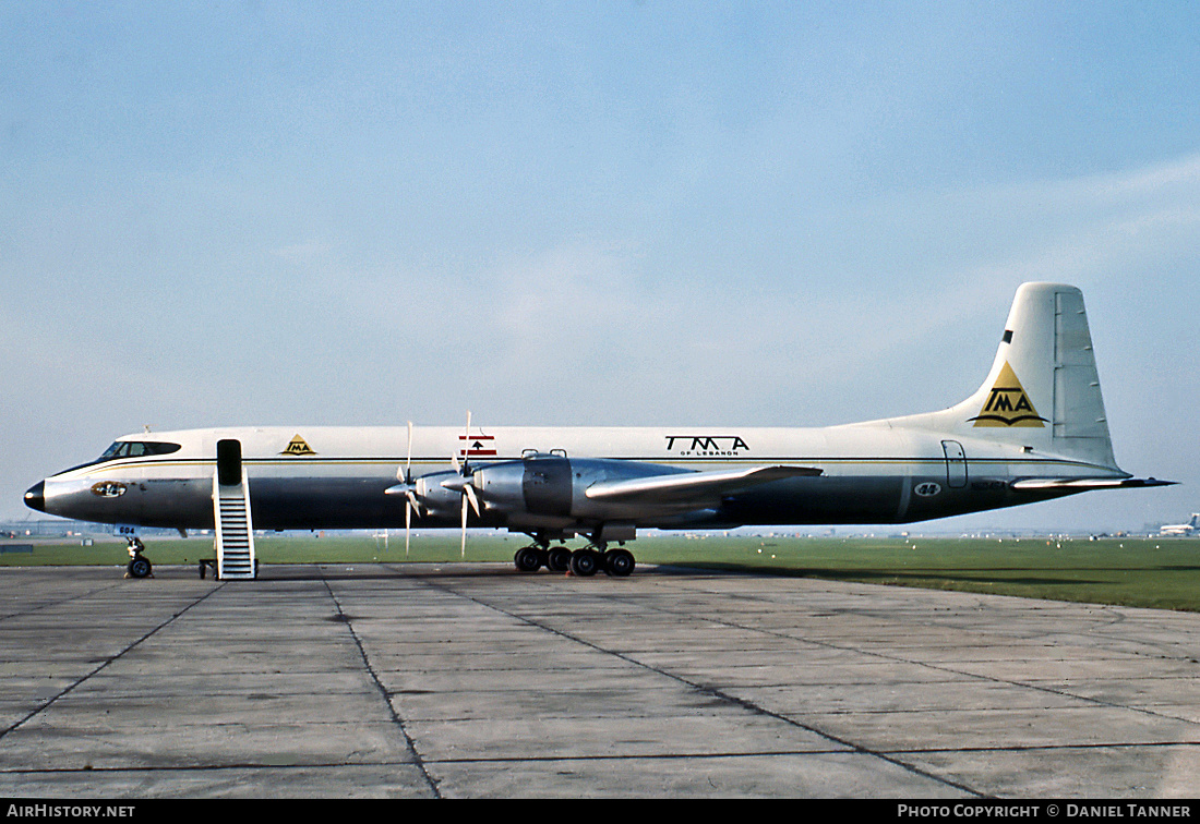 Aircraft Photo of N604SA | Canadair CL-44D4-6 | TMA of Lebanon - Trans Mediterranean Airways | AirHistory.net #27084