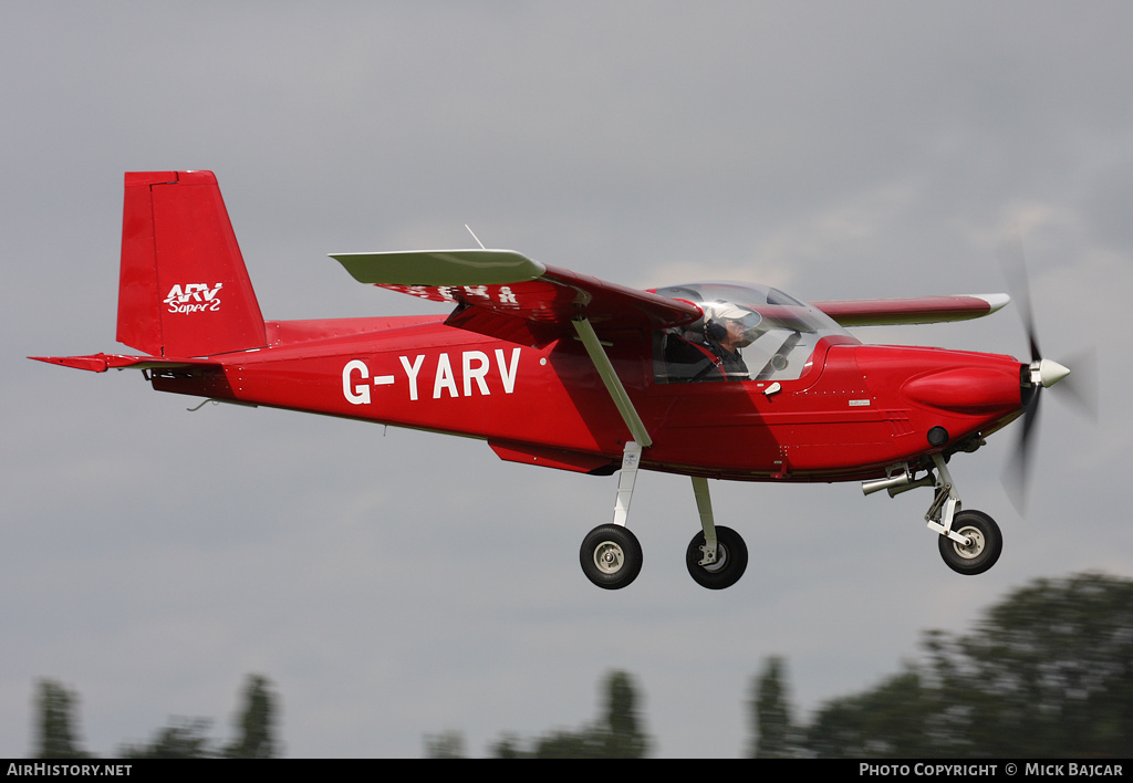 Aircraft Photo of G-YARV | ARV ARV-1 Super 2 | AirHistory.net #27088