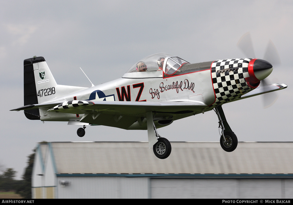 Aircraft Photo of G-MUZY / 472218 | Titan T-51 Mustang | USA - Air Force | AirHistory.net #27090