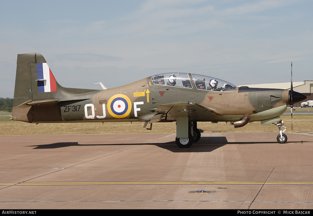 Aircraft Photo of ZF317 | Short S-312 Tucano T1 | UK - Air Force | AirHistory.net #27091