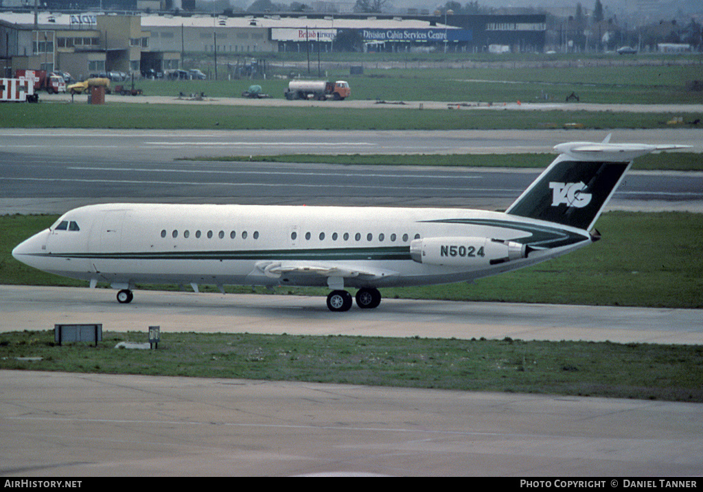 Aircraft Photo of N5024 | BAC 111-401AK One-Eleven | TAG Group | AirHistory.net #27094