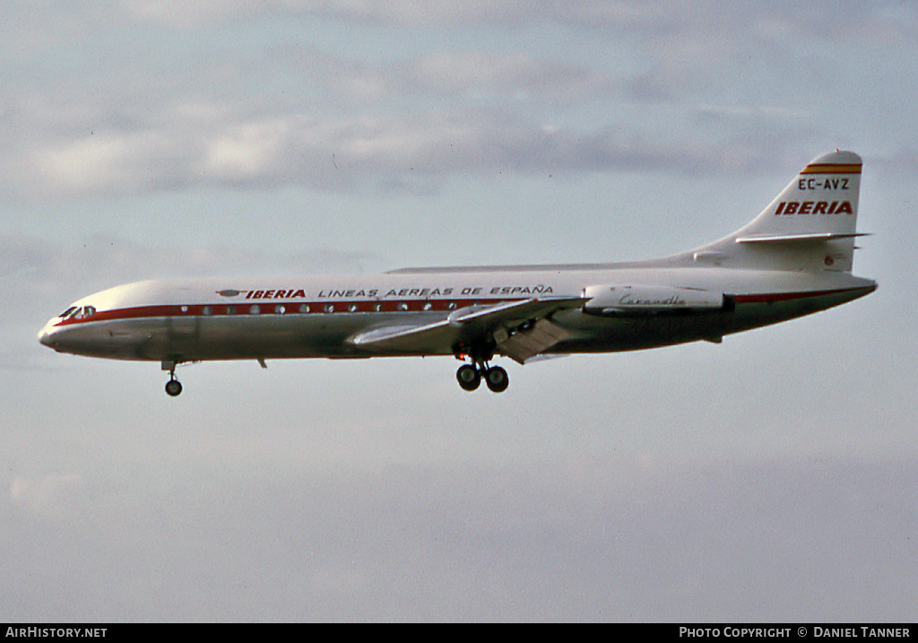 Aircraft Photo of EC-AVZ | Sud SE-210 Caravelle VI-R | Iberia | AirHistory.net #27113