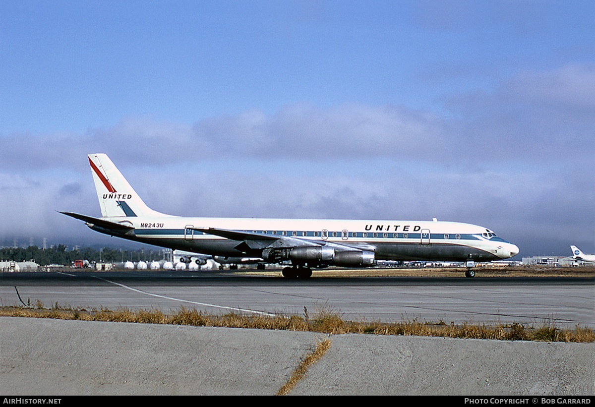 Aircraft Photo of N8243U | Douglas DC-8-33 | United Air Lines | AirHistory.net #27124