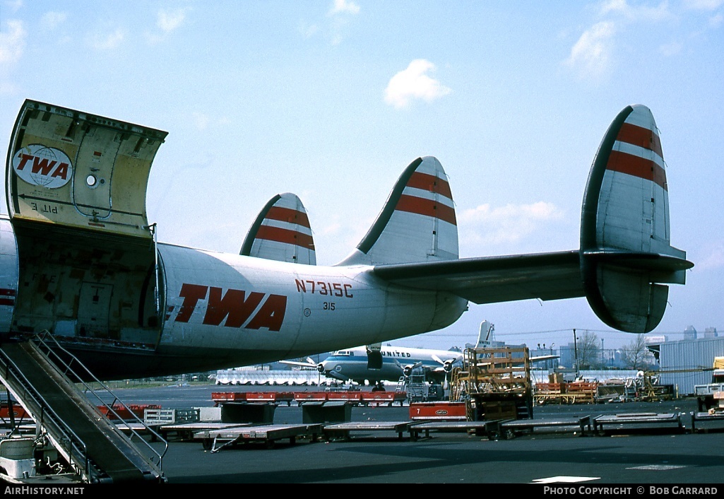 Aircraft Photo of N7315C | Lockheed L-1649A(F) Starliner | Trans World Airlines - TWA | AirHistory.net #27134