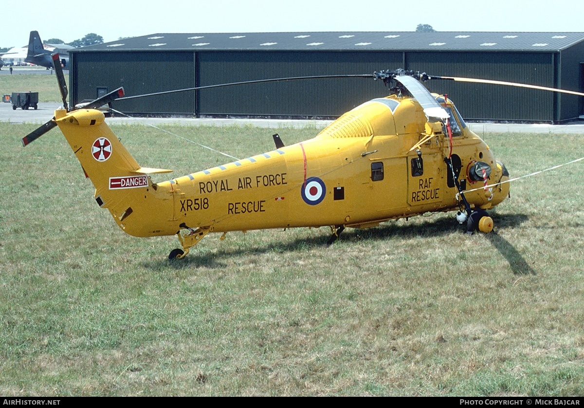 Aircraft Photo of XR518 | Westland WS-58 Wessex HC.2 | UK - Air Force | AirHistory.net #27138