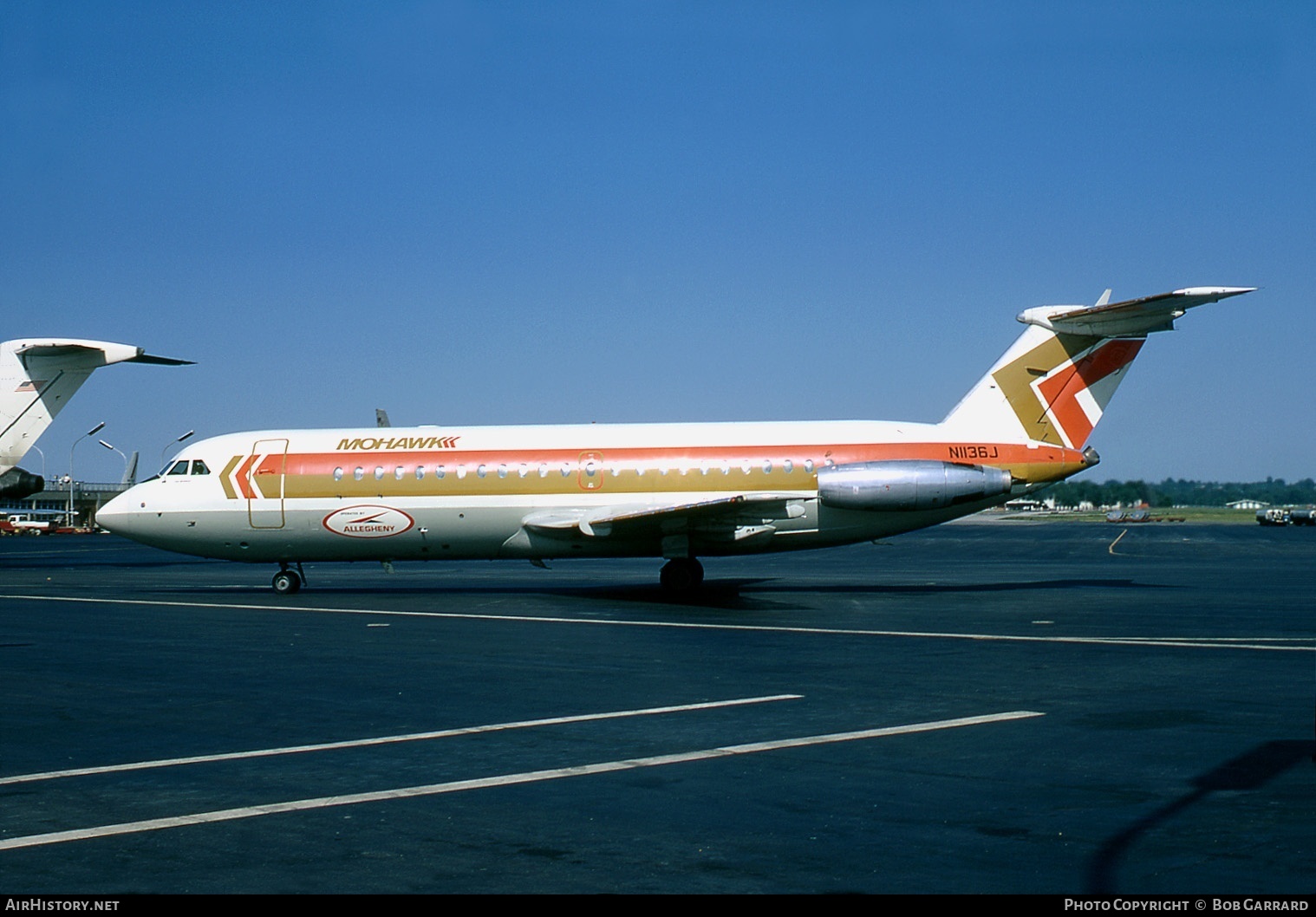Aircraft Photo of N1136J | BAC 111-203AE One-Eleven | Mohawk Airlines | AirHistory.net #27153