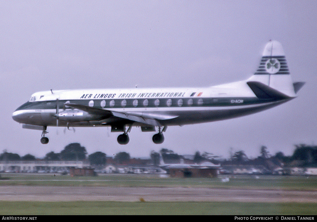 Aircraft Photo of EI-AOM | Vickers 803 Viscount | Aer Lingus - Irish International Airlines | AirHistory.net #27158