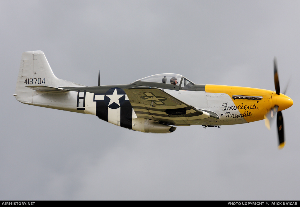 Aircraft Photo of G-BTCD / 413704 | North American P-51D Mustang | USA - Air Force | AirHistory.net #27160