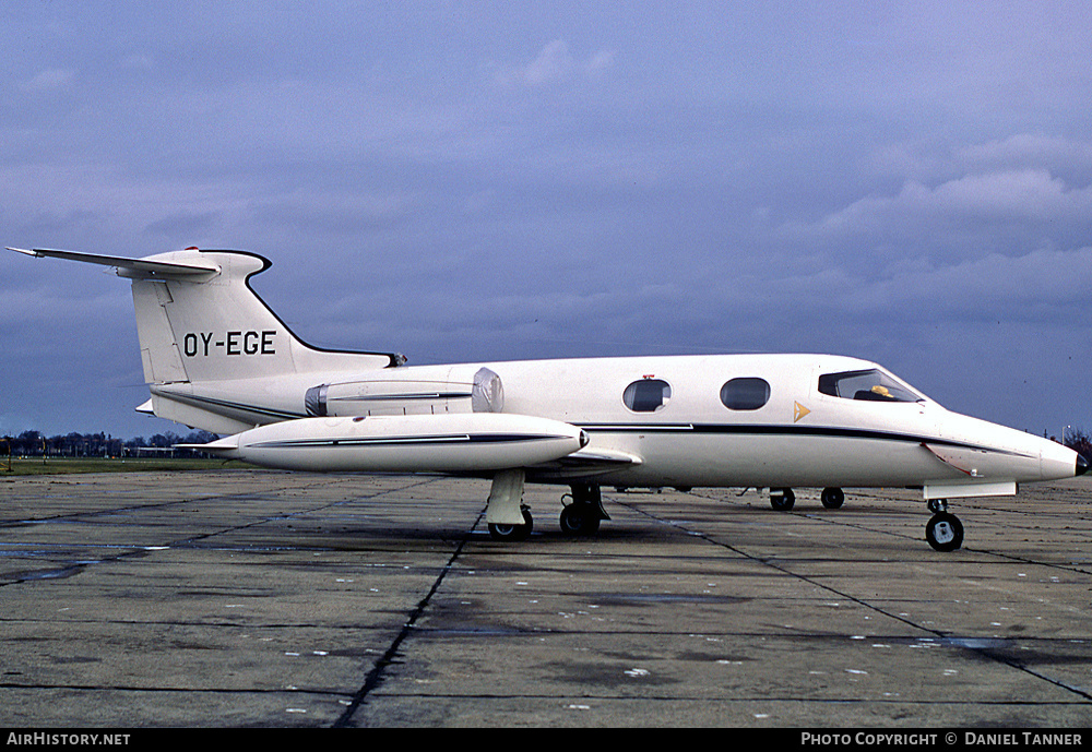 Aircraft Photo of OY-EGE | Lear Jet 24 | AirHistory.net #27188