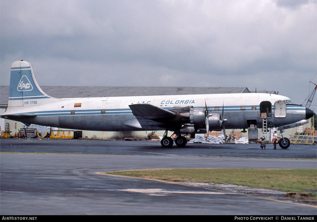 Aircraft Photo of HK-1706 | Douglas DC-6B(F) | LAC - Lineas Aereas del Caribe Colombia | AirHistory.net #27189