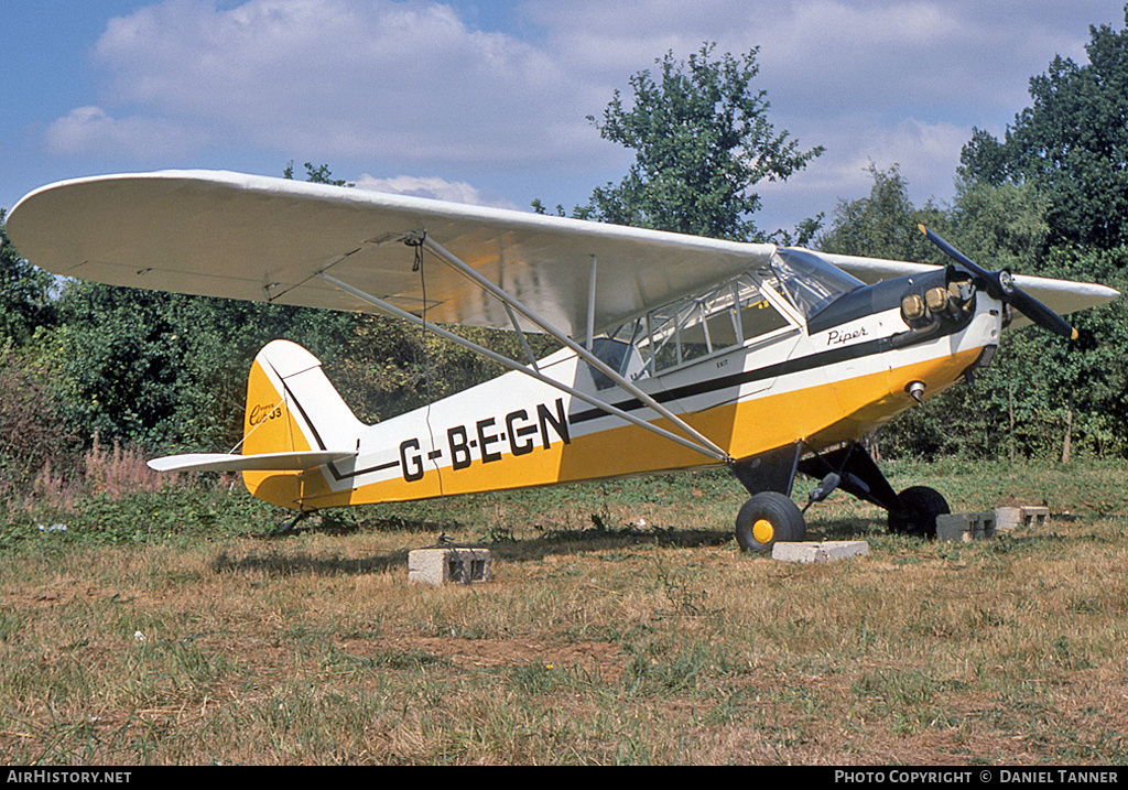 Aircraft Photo of G-BECN | Piper J-3C-65 Cub | AirHistory.net #27197