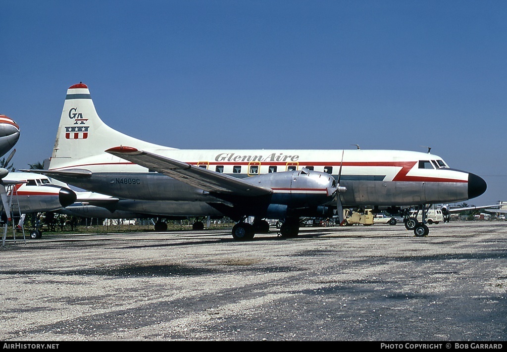Aircraft Photo of N4809C | Convair 440-38 Metropolitan | Glenn Aire | AirHistory.net #27204