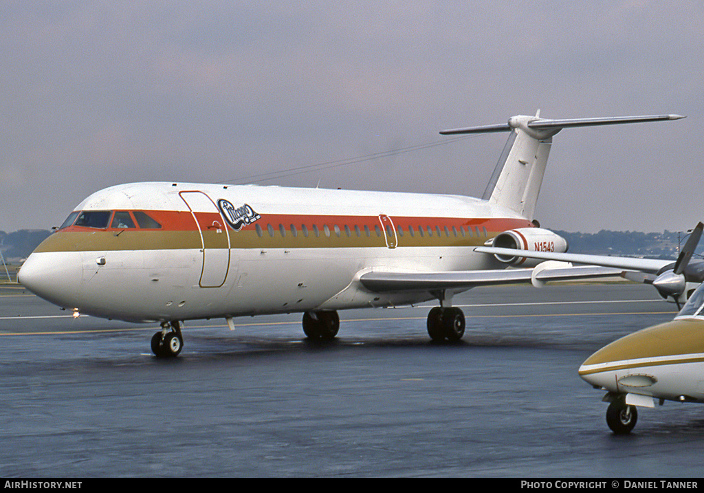 Aircraft Photo of N1543 | BAC 111-203AE One-Eleven | AirHistory.net #27219