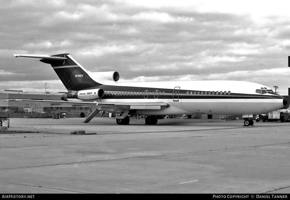 Aircraft Photo of N740EV | Boeing 727-95 | AirHistory.net #27226