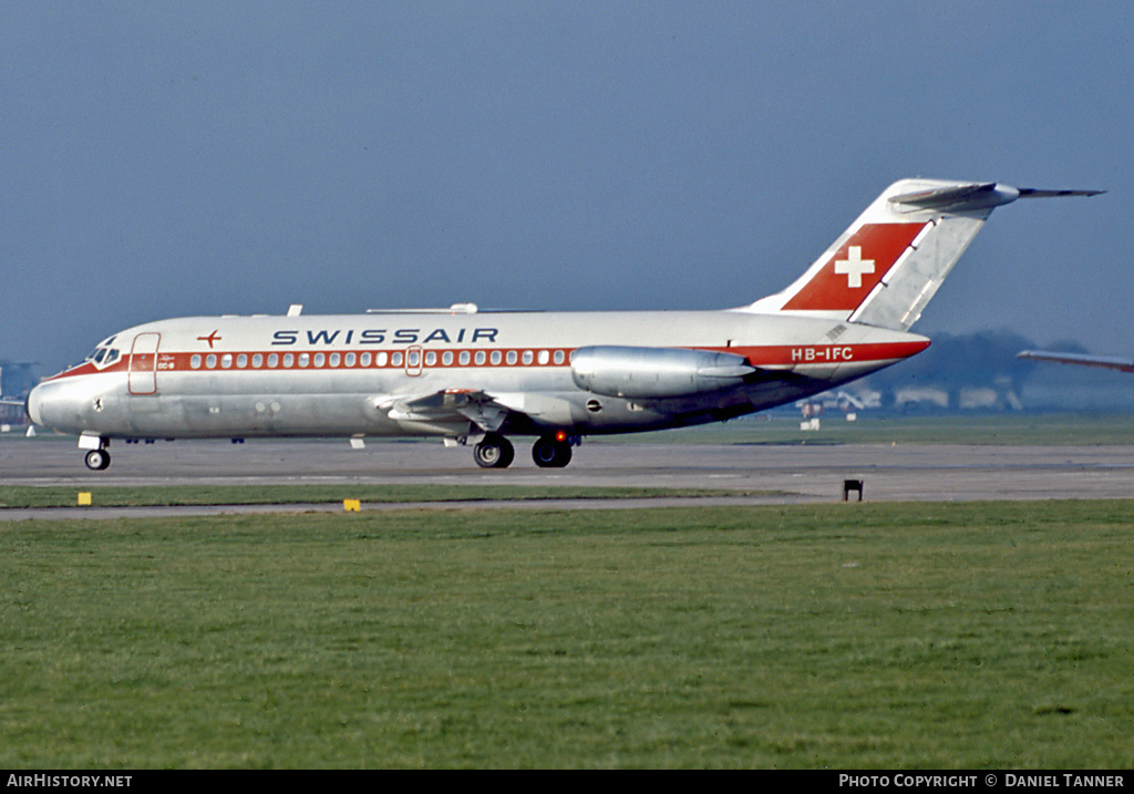 Aircraft Photo of HB-IFC | Douglas DC-9-15 | Swissair | AirHistory.net #27227